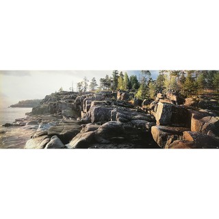 โปสเตอร์ รูปถ่าย วิว ธรรมชาติ ชายหาด โขดหิน Outcrop Landscapes Nature POSTER 13”x39” Inch Beautiful Earth the Beach Rock