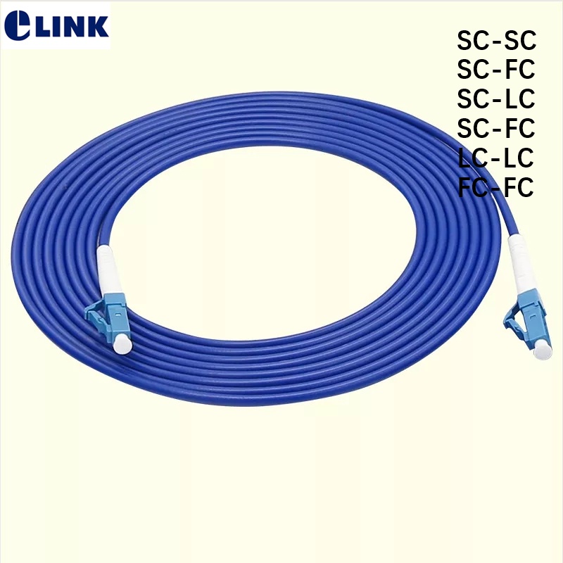 100mtr-1c-armored-fiber-patch-cord-2-0mm-simplex-fiber-sm-sc-lc-fc-ftth-jumper-1-core-optical-fibre-singlemode-cable-eli