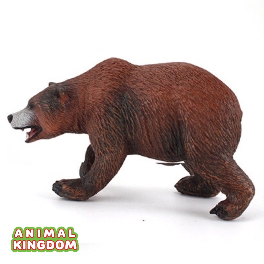 animal-kingdom-โมเดลสัตว์-หมีสีน้ำตาล-ขนาด-15-00-cm-จากหาดใหญ่