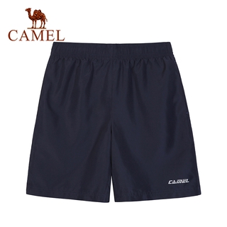 Camel กางเกงขาสั้น ทรงหลวม ใส่วิ่ง เล่นกีฬา แฟชั่นสำหรับผู้ชาย
