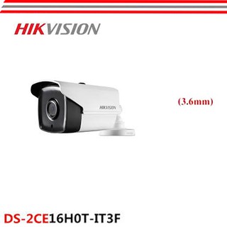 กล้องวงจรปิด 5 ล้านพิกเซล Hikvision รุ่น DS-2CE16H0T-IT3F 5 MP Fixed Bullet Camera