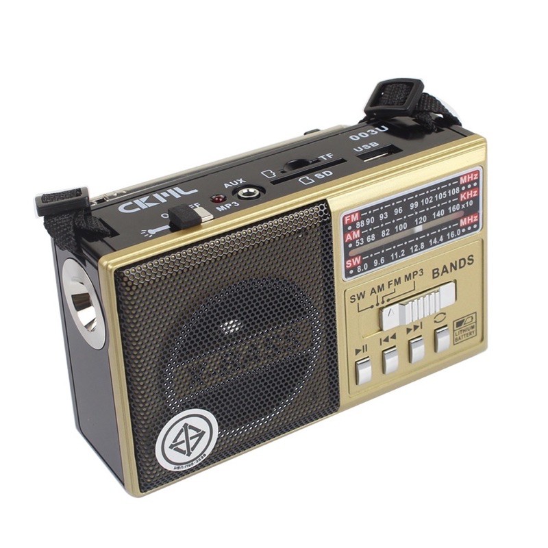 ภาพหน้าปกสินค้าวิทยุลำโพง รุ่นCKML-003U รับได้AM/FM/MP3/SD/USB.AUX.TF รุ่น radio-fm-am-light-ckml-003-u-54a-Song จากร้าน pascal89 บน Shopee