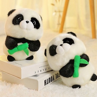 🐼plush toy panda🐼  18 cm ตุ๊กตา ตุ๊กตาตัวใหญ่ ตุ๊กตานุ่มนิ่ม ตุ๊กตาน่ารั ของเล่นแพนด้าแดง