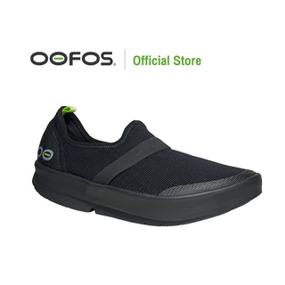 สินค้า OOFOS Recovery Footwear รุ่น OOMG Women\'s Low BLACK & Black (ดำ)