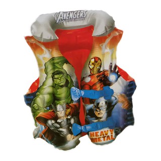 Marvels Avengers swim vest เสื้อชูชีพ ลายอเวนเจอร์ส 51x46cm.