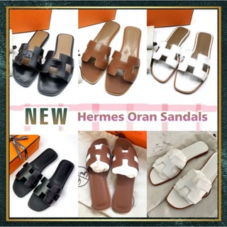 [สอบถามก่อนกดซื้อ]​ แท้​ 💯 New Hermes Oran Sandals สี/รายละเอียด​ ทัก​สอบถามค่า​