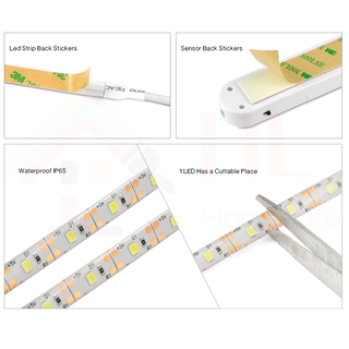 ภาพขนาดย่อของภาพหน้าปกสินค้าโคมไฟ LED แบบไร้สายเซนเซอร์ตรวจจับการเคลื่อนไหว พร้อมเซนเซอร์ PIR ตรวจจับการเคลื่อนไหว 5 โวลต์ สำหรับตู้เสื้อผ้า กลางคืน จากร้าน gzyfy.th บน Shopee ภาพที่ 3