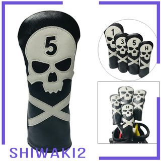 สินค้า [Shiwaki2] ฝาครอบหัวไม้กอล์ฟ 1 3 5 Ut Covers