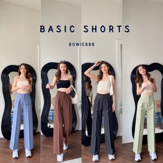 โละสต๊อก กางเกงขายาวรุ่น Basic Shorts  ทรงสวยมาก มี4สี (มีเก็บเงินปลายทาง)