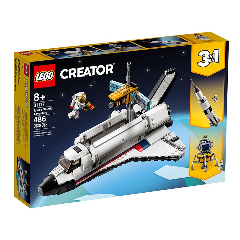 lego-creator-3in1-31117-ลูกกระสวยอวกาศ-486-ชิ้น