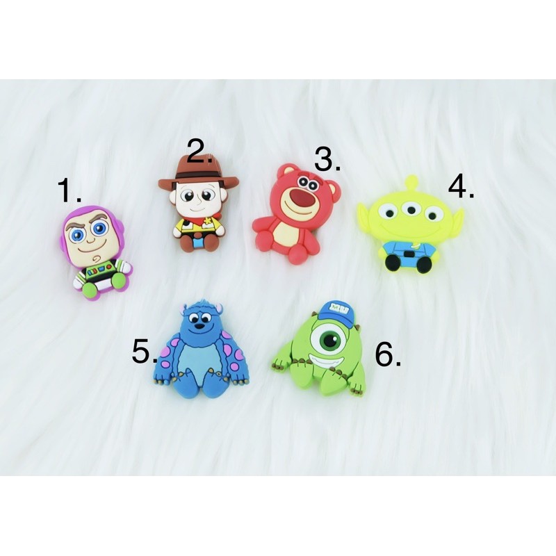 jbct-shoe-charm-toy-story-5-amp-monsterinc-ตัวติดรองเท้ามีรู-เซต-ทอยส์-สตอรี่-amp-มอนสเตอร์-อิ้งค์-5