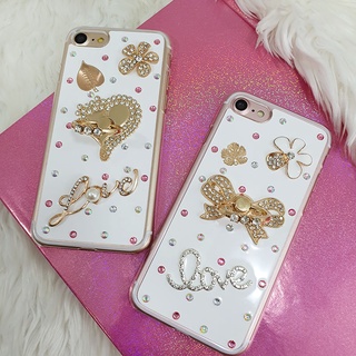 เคสวีโว่ VIVO V15 V15PRO Y91C เคสหัวเว่ยY6prime Y6S Y7 2019 Y9 2018 เคสแฟชั่น เคสหรูหรา เคสฟรุ้งฟริ้ง เคสแหวน เคสหน้าขาว