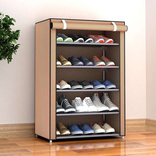 ภาพหน้าปกสินค้าตู้ใส่รองเท้า ชั้นวางรองเท้า ชั้นวาง ตู้วางรองเท้า ตู้รองเท้า ชั้นรองเท้า 5ช่อง Shoes Rack, Shoes Cabinet ที่เกี่ยวข้อง