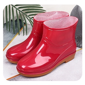 ภาพสินค้า(S-1049) พร้อมส่งไทย ส่งเร็ว 36-44 รองเท้ากันฝน รองเท้าบูทกันลื่น กันน้ำ ยางกันน้ำ คุณภาพดี จากร้าน a.shoe บน Shopee ภาพที่ 5