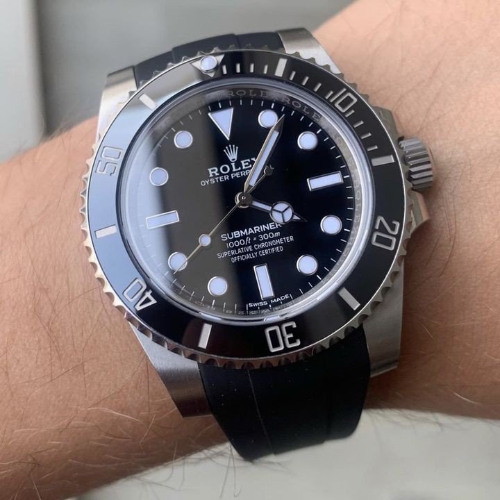 RUBBER B M104BK Classic for ROLEX Submariner