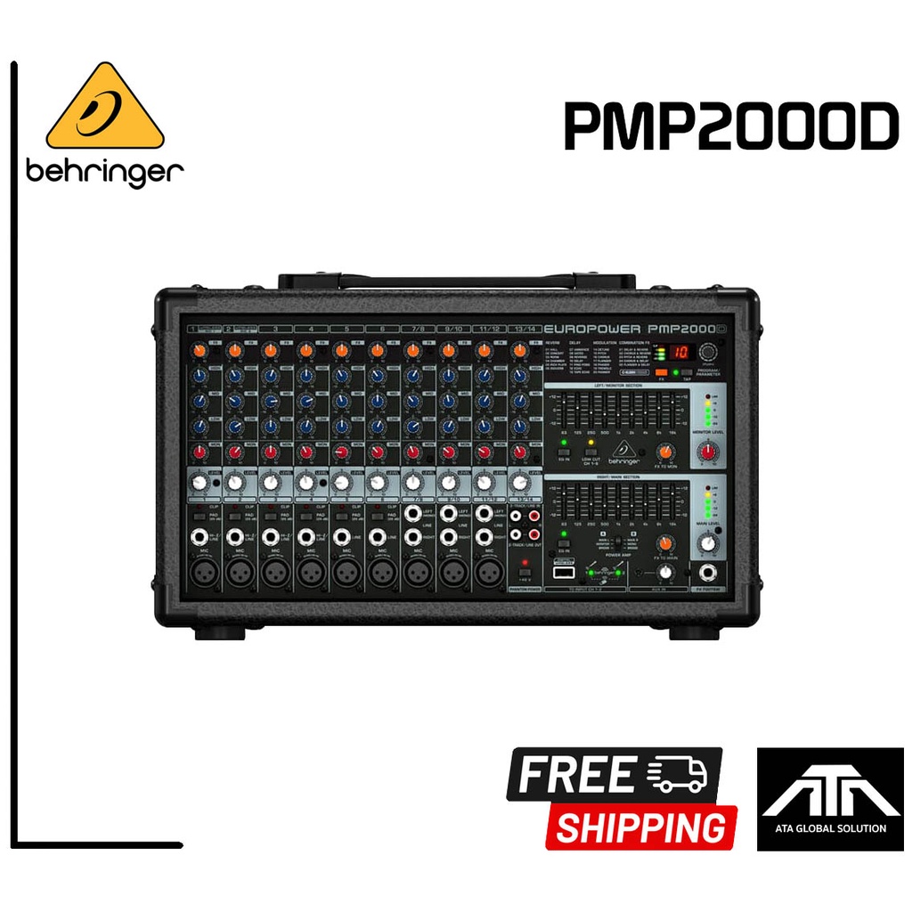 เพาเวอร์มิกเซอร์-behringer-pmp-2000d-powermixer-pmp2000-pmp-2000-pmp-2000-power-mixer-เพาเวอร์มิกเซอร์