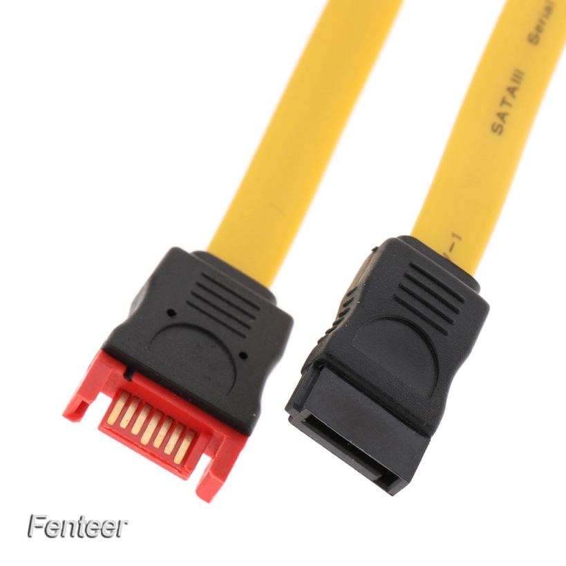 fenteer-sata-iii-cable-sata-iii-7-pin-male-to-7-pin-female-extension-cable-yellow