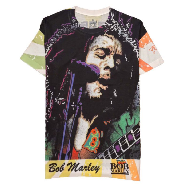 เสื้อฮิปปี้-bob-marley-คอฟิต-ผ้าบาง-ทรงสวย-สกรีนแน่น