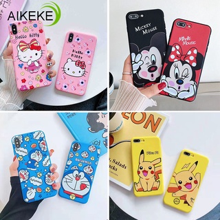 Carton Doraemon Casing Tecno Spark 6 go go 2020 KE5 6 Air Soft Cover Minnie Mickey Pikachu Cute Case