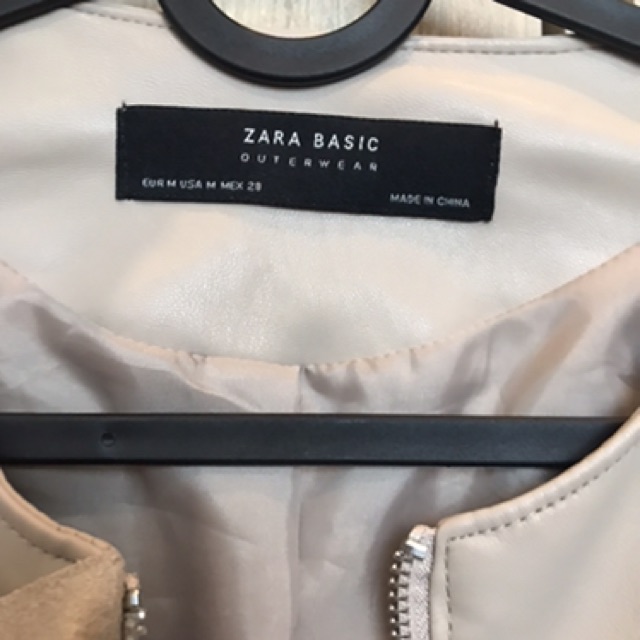 zara-jacket-sz-m-สีครีมเบจ