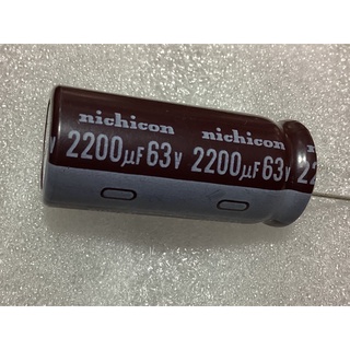 2200uF63V 18*40 63V2200uFJapan Nikitsu Capacitor 63V 2200UF PW High Frequency Low Resistance