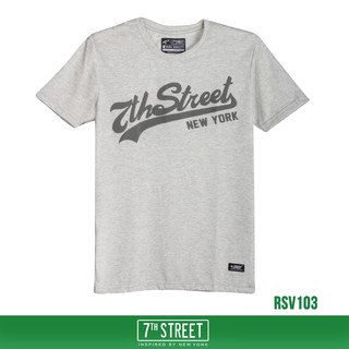 7th Street เสื้อยืด รุ่น RSV103 ทอปเทา ของแท้ 100%