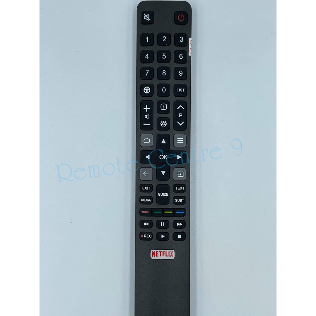 รีโมททีวี TCL รุ่น CRC802N ระบบ 4 K มีปุ่มคำสั่ง Netflix ***รุ่นของ ...