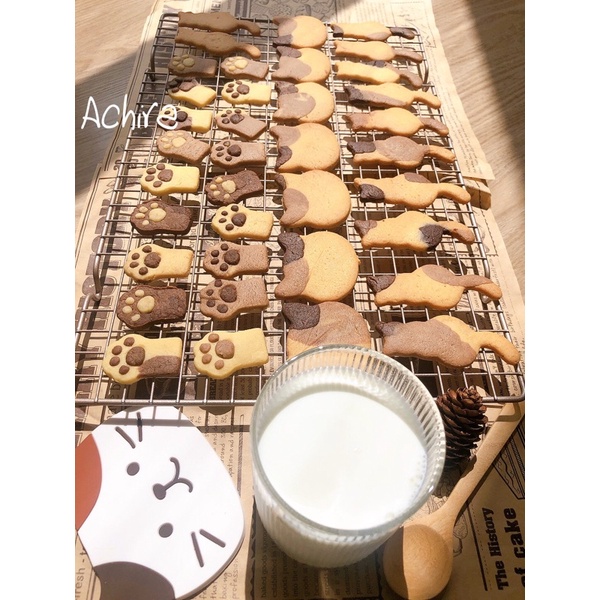 achira-calico-cat-butter-cookies-คุ้กกี้แมวสามสี