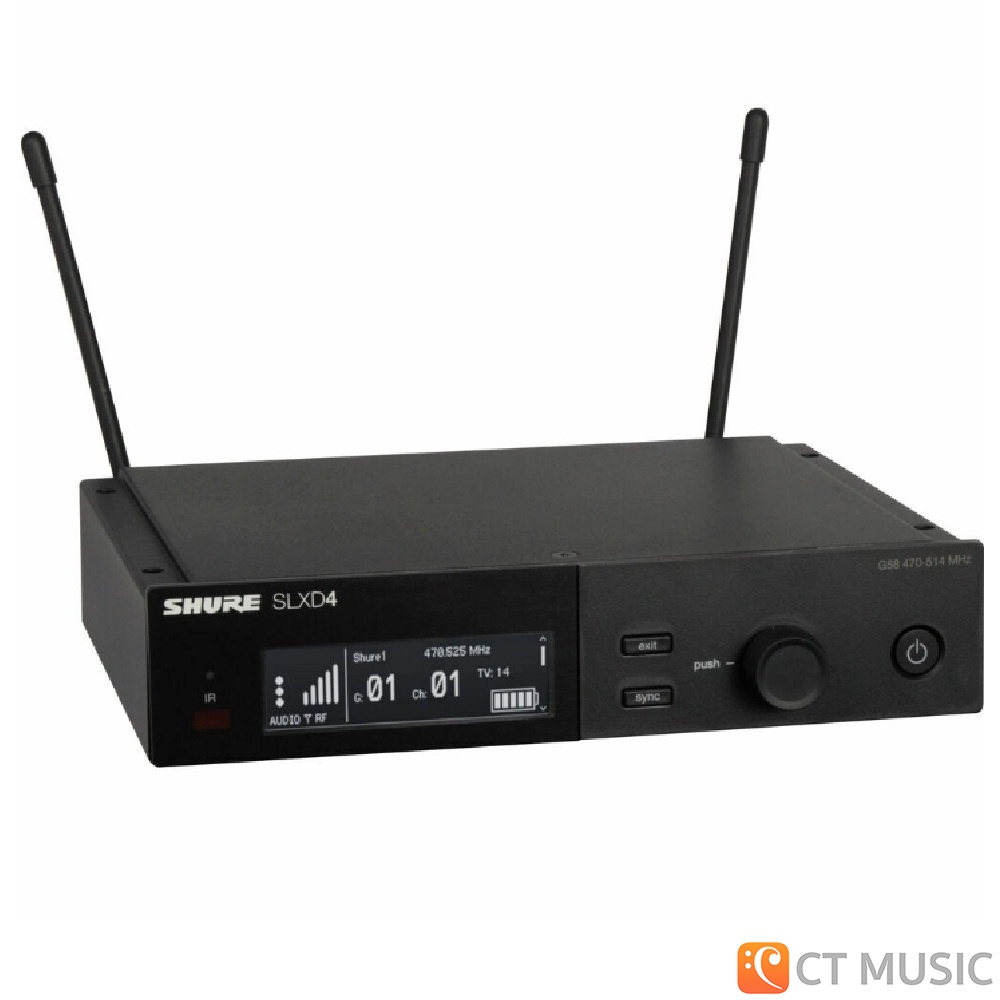 ใส่โค้ดลด-1000บ-shure-slxd24a-b87a-ไวร์เลสไมโครโฟน-microphone-wireless-ประกันศูนย์มหาจักร