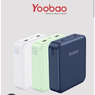 ภาพขนาดย่อของภาพหน้าปกสินค้าYoobao 6024Q Rpp-145 10000mAh 37Wh PD20W Quick Charge Power Bank แบตเตอรี่สำรอง Super Charge Scp 22.5W จากร้าน hopestar.bangkok บน Shopee