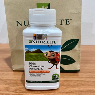 📌 Kids Chewable Natural C(100 เม็ด)เพื่อให้เด็กมีภูมิต้านทาน ไม่เป็นหวัด ลดภูมิแพ้