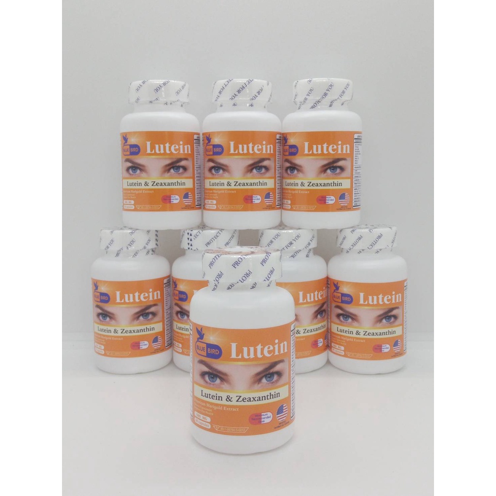 ภาพสินค้าลูทีน Lutein : ลูทีน ซีแซนธิน Lutein 20 Mg With Zeaxanthin 1600 Mcg 60 แคปซูล วิตามินบำรุงสายตา จากร้าน bluebirdthailand บน Shopee ภาพที่ 4