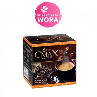 S.O.M CMAX เอสโอเอ็ม ซีแมคซ์ กาแฟเพื่อสุขภาพ สารสกัดจากถั่งเช่าและโสมเกาหลี [12 ซอง]