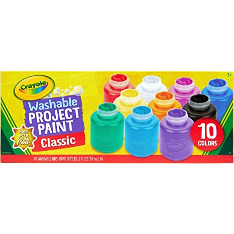 สีน้ำ-10-สีcrayola-10ct-washable-kids-paint-set-2oz