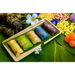 ข้าวต้มมัด5รส  ของอร่อยปราจีนบุรี photo
