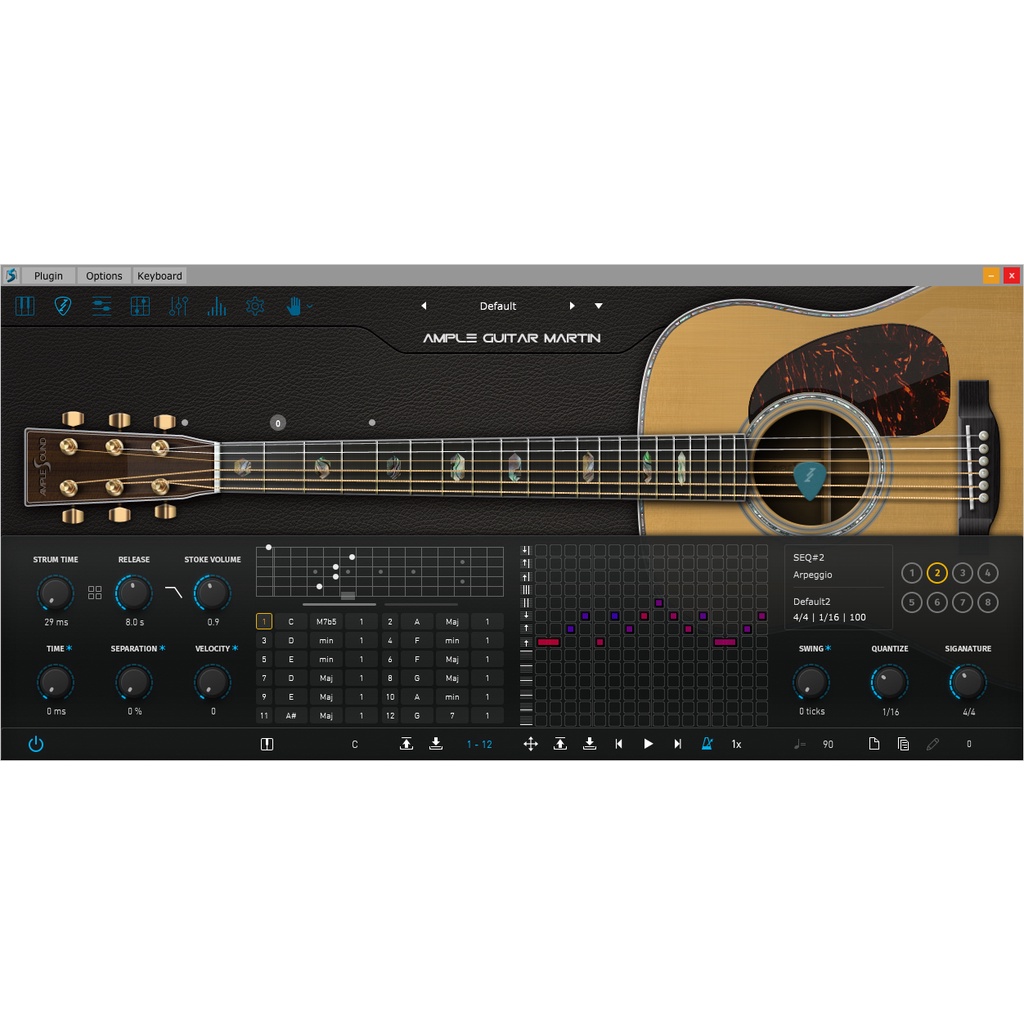 ภาพหน้าปกสินค้าAmple Sound  Ample Guitar M v3.5 + LIBRARY (Win/macOS) ปลั๊กอิน VST จำลองเสียง กีต้าร์โปร่ง Martin D-41 จากร้าน bighum บน Shopee