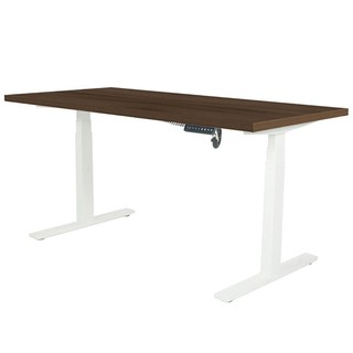 Desk STANDING DESK ERGOTREND SIT 2 STAND GEN2 150CM CLASSIC TEAK/WHITE Office furniture Home &amp; Furniture โต๊ะทำงาน โต๊ะท