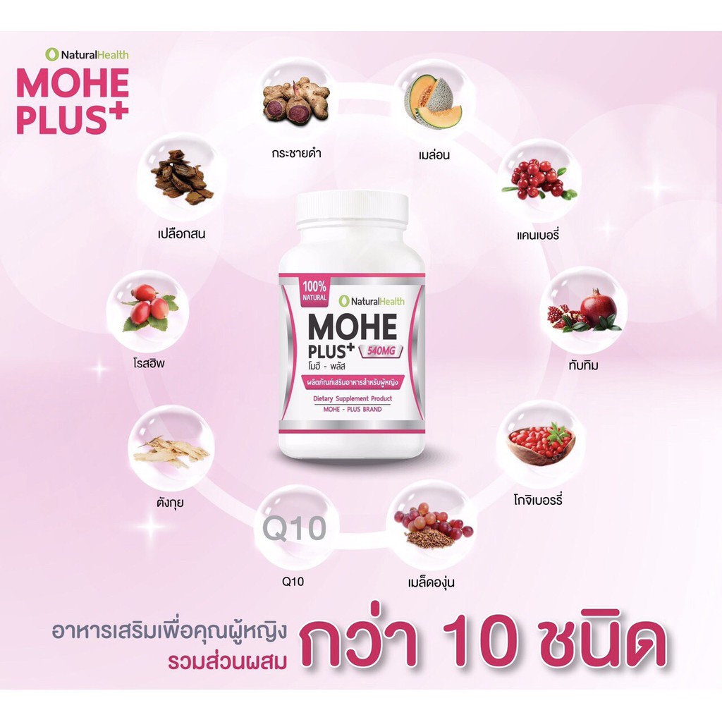ผลิตภัณฑ์เสริมอาหาร-สมุนไพรสำหรับผู้หญิงmohe-plus-โมฮีพลัส-บรรจุ-30-แคปซูล