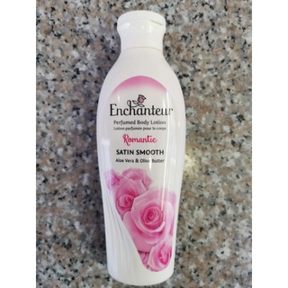 enchanteur perfumed body lotion romantic satin smooth 250 ml