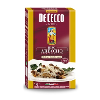 รีซอตโต้ อาร์โบรีโอ้ - ดีเชคโก้, 1 กิโลกรัม Riso Arborio - De Cecco, 1 kg