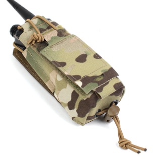 Pew TACTICAL Gridlok BAOFENG/POFUNG กระเป๋าใส่วิทยุ UV5R UV82 ลายพรางทหาร P032