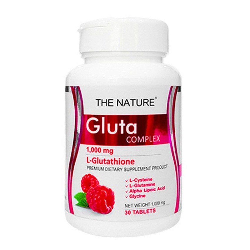 the-nature-gluta-complex-30-เม็ด-ผิวพรรณกระจ่างใสยังปรับสีผิวให้สม่ำเสมอ