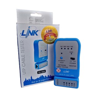 เครื่องเช็คสายแลนLINK(TX-1302)คุณภาพดีของแท้