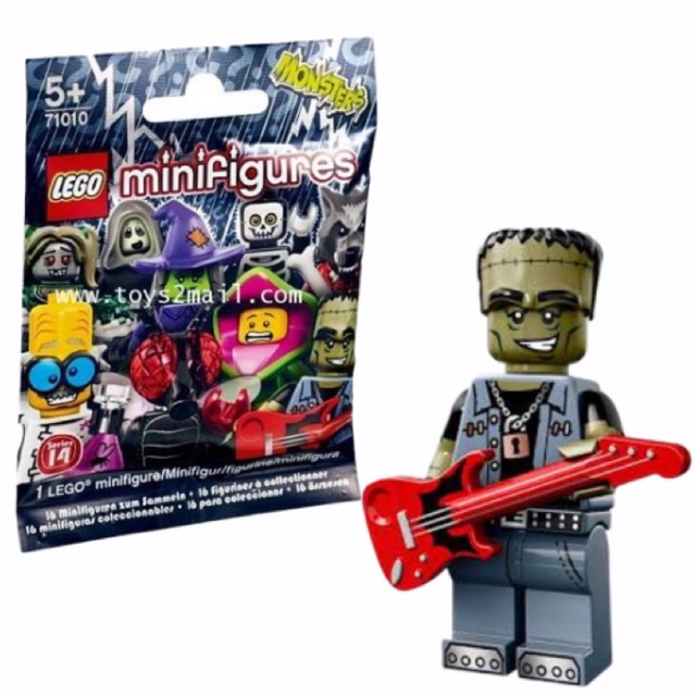 LEGO : LEGO MINIFIGURE SERIES 14 [MONSTERS] : No.12 MONSTER ROCKER รับ ...