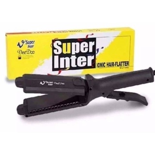 Super V INTER su 186 ของแท้💯 เครื่องหนีบผม เครื่องรีดผม เครื่องม้วนผม เครื่องหนีบผมตรง ที่หนีบผม หนีบผม กล่อง เหลือง