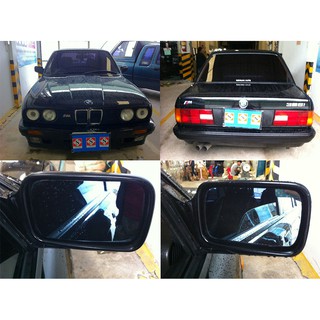 เลนส์กระจกตัดแสงสีฟ้า เพิ่มมุมมอง (มุมมองกว้าง) สำหรับ BMW E28 / E30 / E34 / E36 / E32
