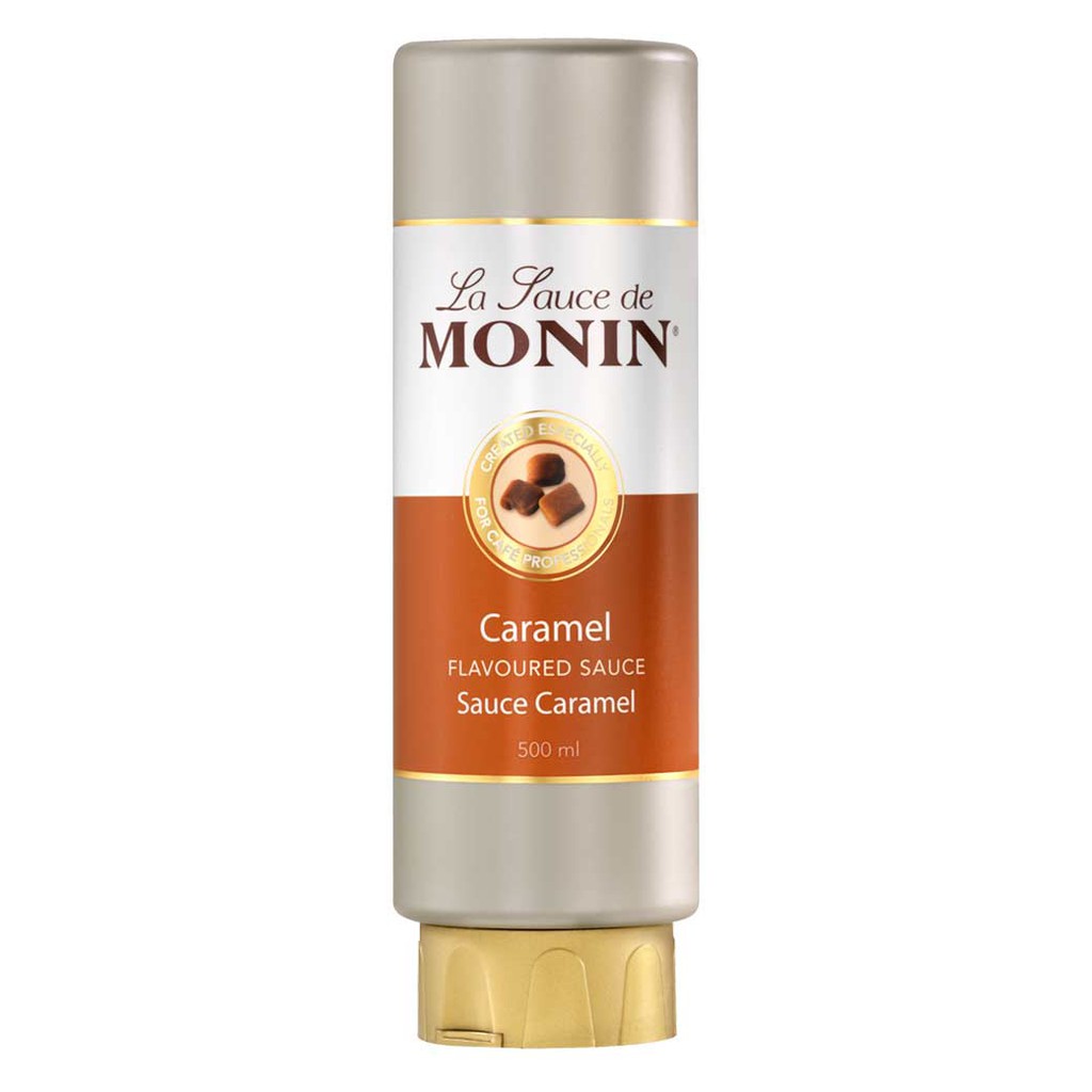 MONIN Caramel Sauce (Squeeze bottle) 500 ML | โมนิน คาราเมลซอส 500 มล. ( ขวดบีบ) | Shopee Thailand