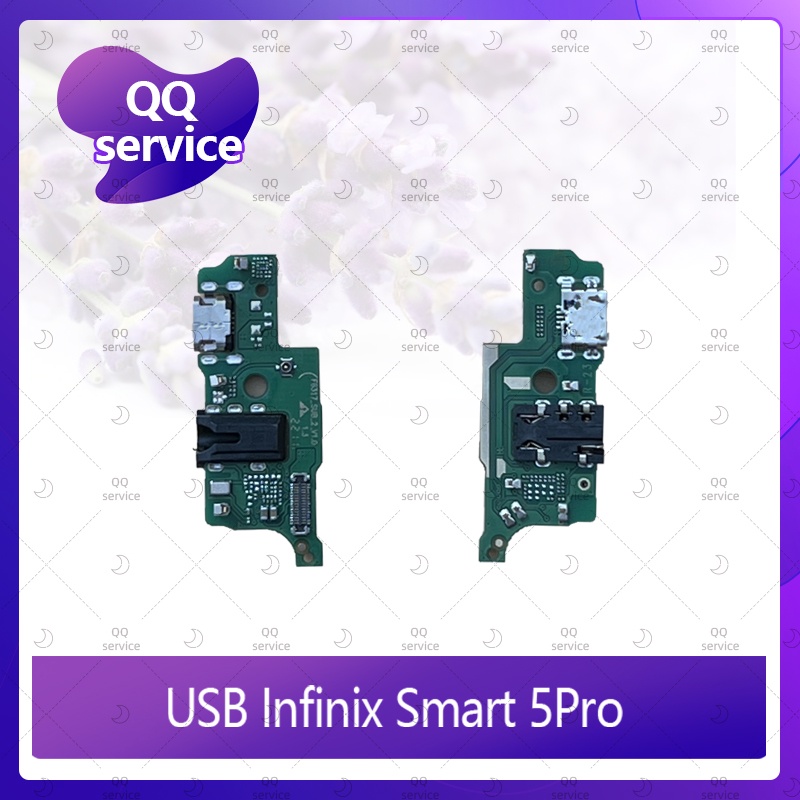 USB Infinix Smart 5 Pro อะไหล่สายแพรตูดชาร์จ แพรก้นชาร์จ Charging ...