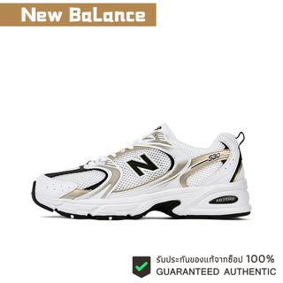 (พร้อมส่ง ของแท้100%)  New Balance 530 UNI white and black