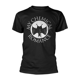 เสื้อยืดแขนสั้น พิมพ์ลาย My Chemical Romance Bat สําหรับผู้ชายสามารถปรับแต่งได้